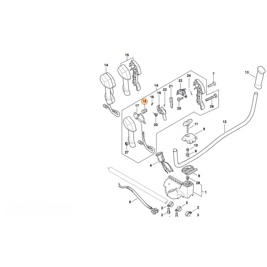 STIHL   Przełącznik 4867 430 0501